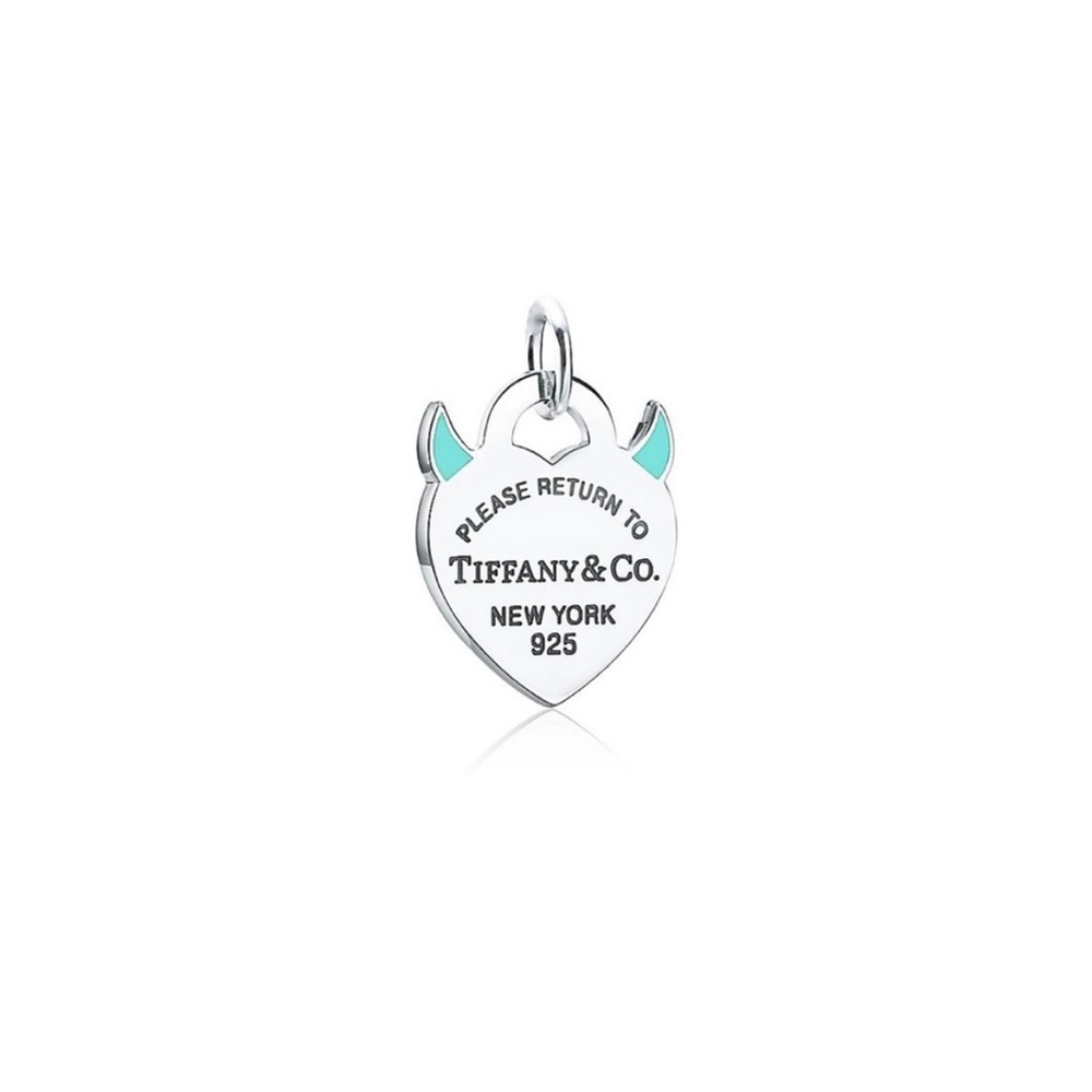 Tiffany and Co Devil Heart Tag Charm